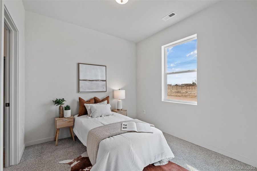Furnished interior view inside a new home in , Pueblo West (Image 24).
