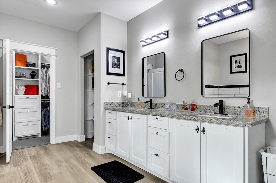 Furnished interior view inside a new home in , La Porte (Image 25).