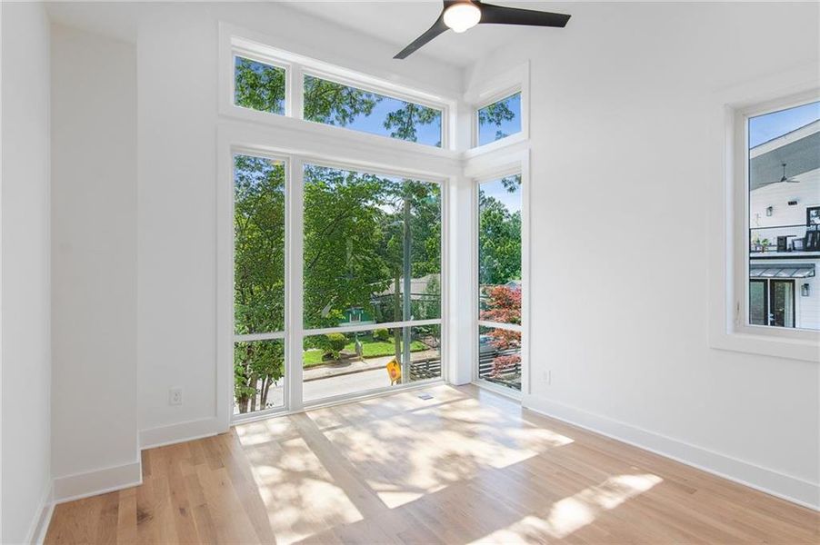 Spacious, unfurnished interior of a new home in , Atlanta (Image 38). Spacious, unfurnished interior of a new home in , Atlanta (Image 38).