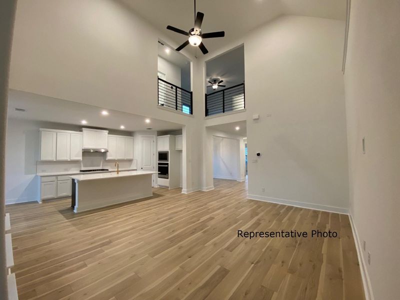 Open Concept Floorplan - Representative Photo