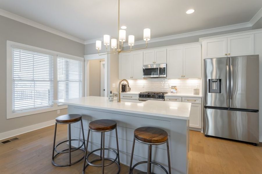 Furnished interior view inside a new home in Paxton Pointe, Hixson (Image 30).