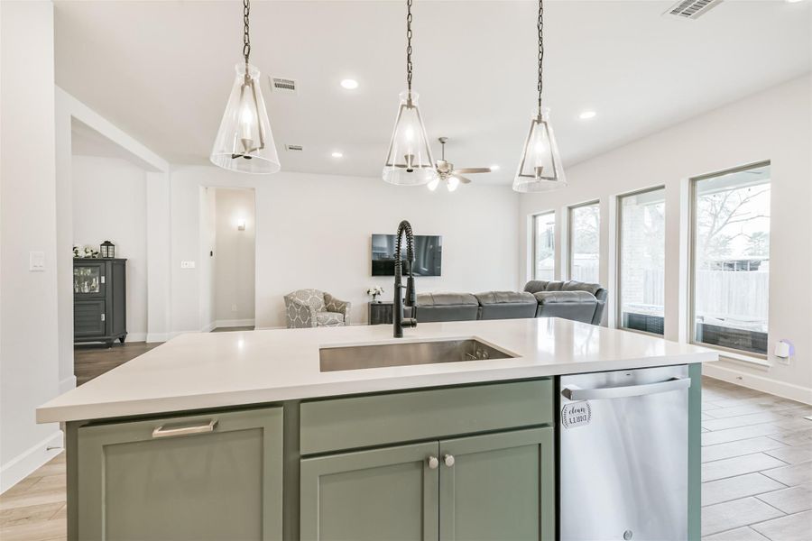 Furnished interior view inside a new home in Escondido, Magnolia (Image 15).