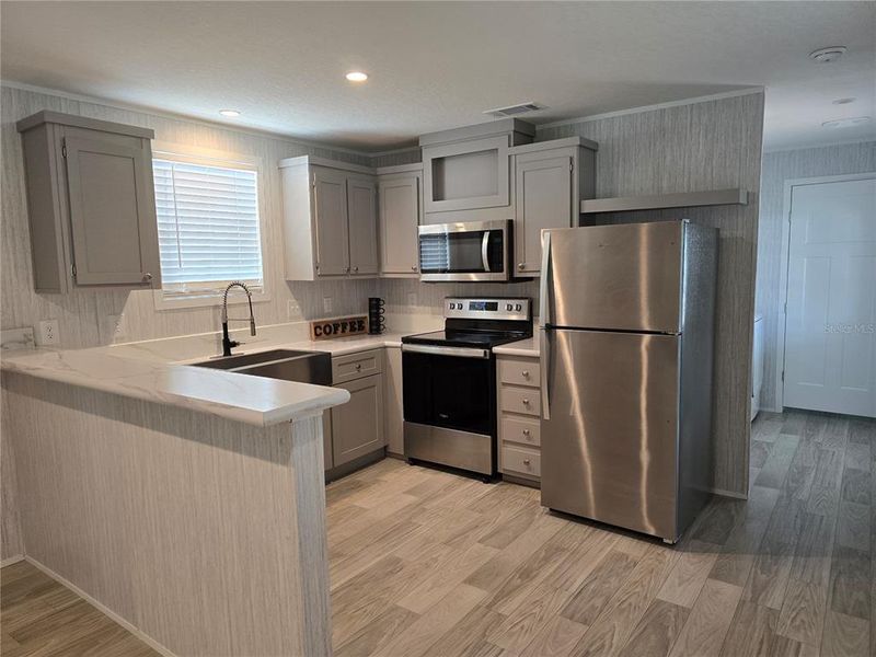Furnished interior view inside a new home in , Englewood (Image 6).