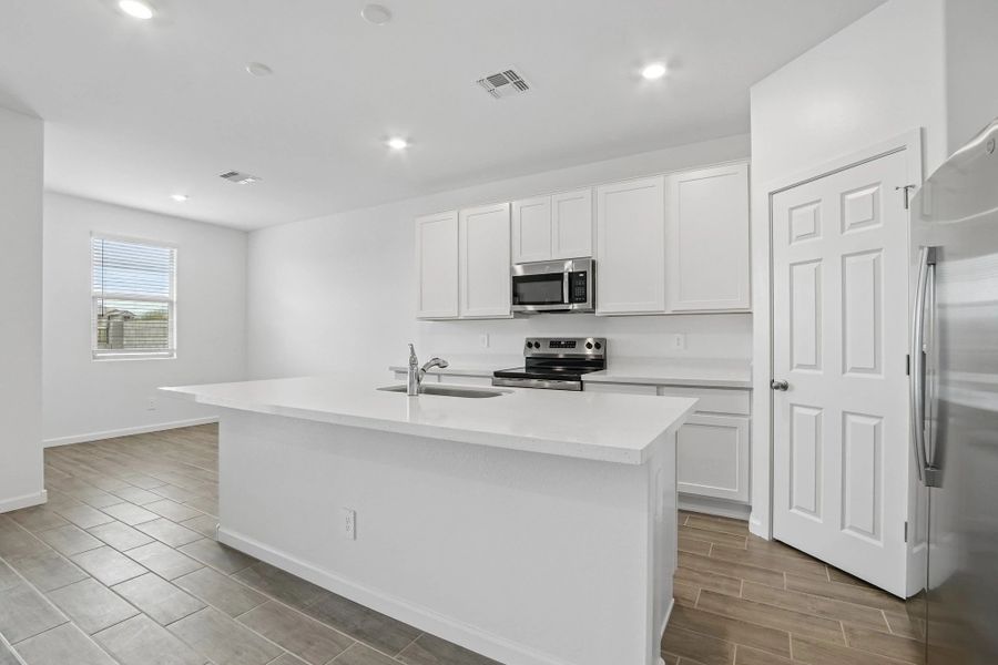 Kitchen and dining
