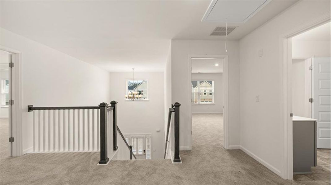 Spacious, unfurnished interior of a new home in Wildwood, Covington (Image 24). Spacious, unfurnished interior of a new home in Wildwood, Covington (Image 24).