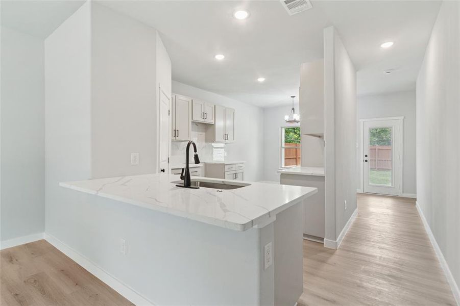 Furnished interior view inside a new home in , Mabank (Image 8). Furnished interior view inside a new home in , Mabank (Image 8).