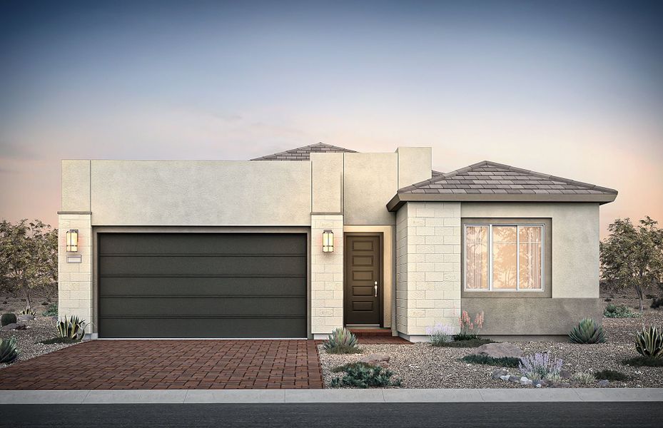 Representative exterior photo of a completed home built from the Rimini by Pulte Homes in Upper Canyon, Phoenix, AZ (Image 2). Representative exterior photo of a completed home built from the Rimini by Pulte Homes in Upper Canyon, Phoenix, AZ (Image 2).