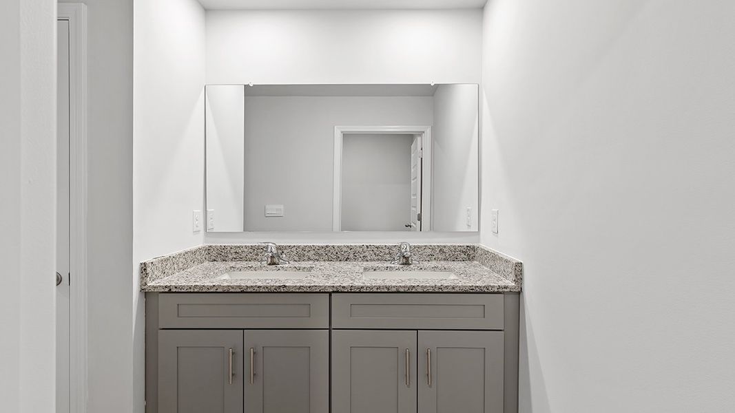 Furnished interior view inside a new home in Southwind Village, Evans (Image 14).