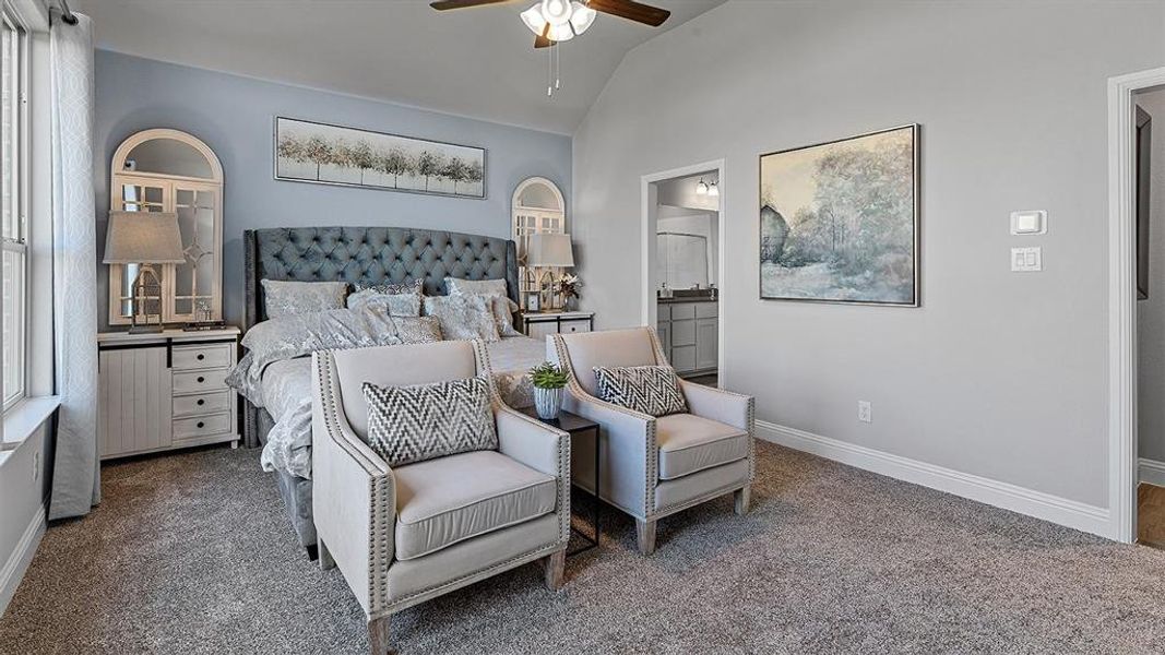 Furnished interior view inside a new home in Eden Ranch, Arlington (Image 17). Furnished interior view inside a new home in Eden Ranch, Arlington (Image 17).