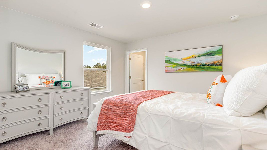Furnished interior view inside a new home in Livingston Woods, Irmo (Image 23).