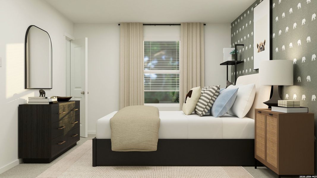 Furnished interior view inside a new home in , San Antonio (Image 16).