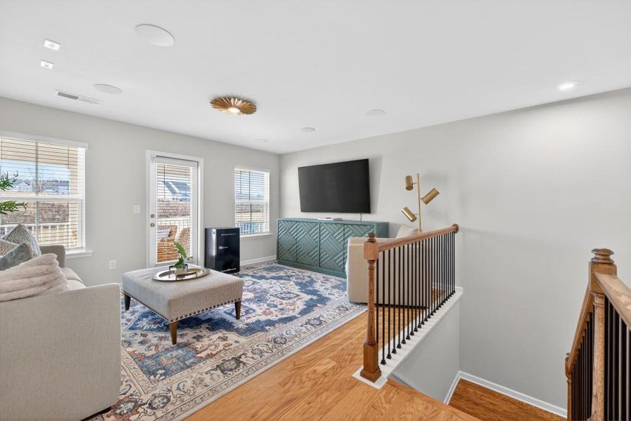 Furnished interior view inside a new home in Reunion, Flowery Branch (Image 72).