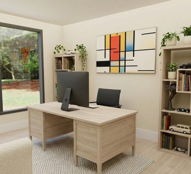Furnished interior view inside a new home in , Palm Bay (Image 19).