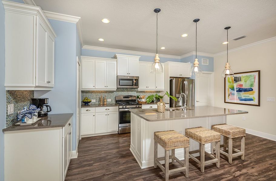 Furnished interior view inside a new home in Grand Palm, Venice (Image 8).