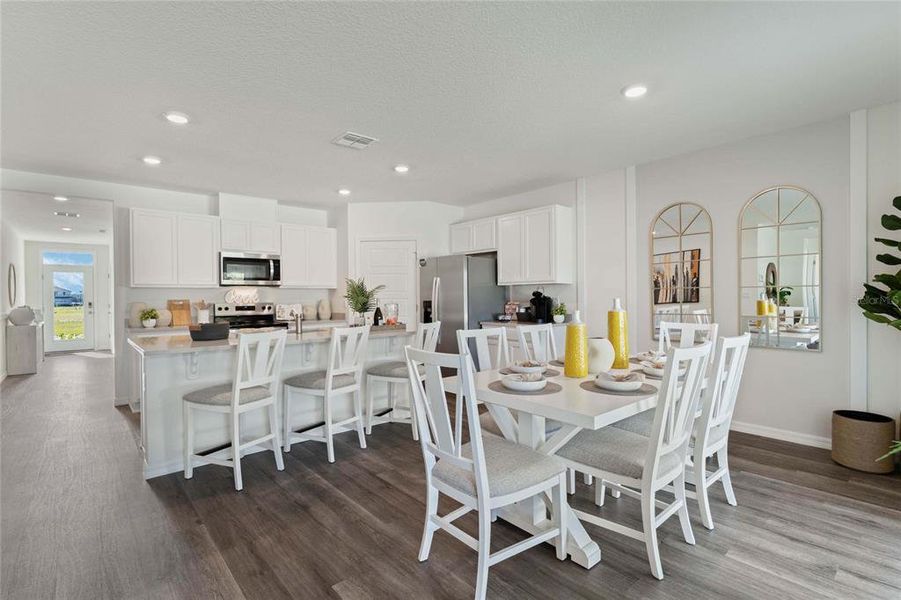 Furnished interior view inside a new home in Cascades, Davenport (Image 27). Furnished interior view inside a new home in Cascades, Davenport (Image 27).