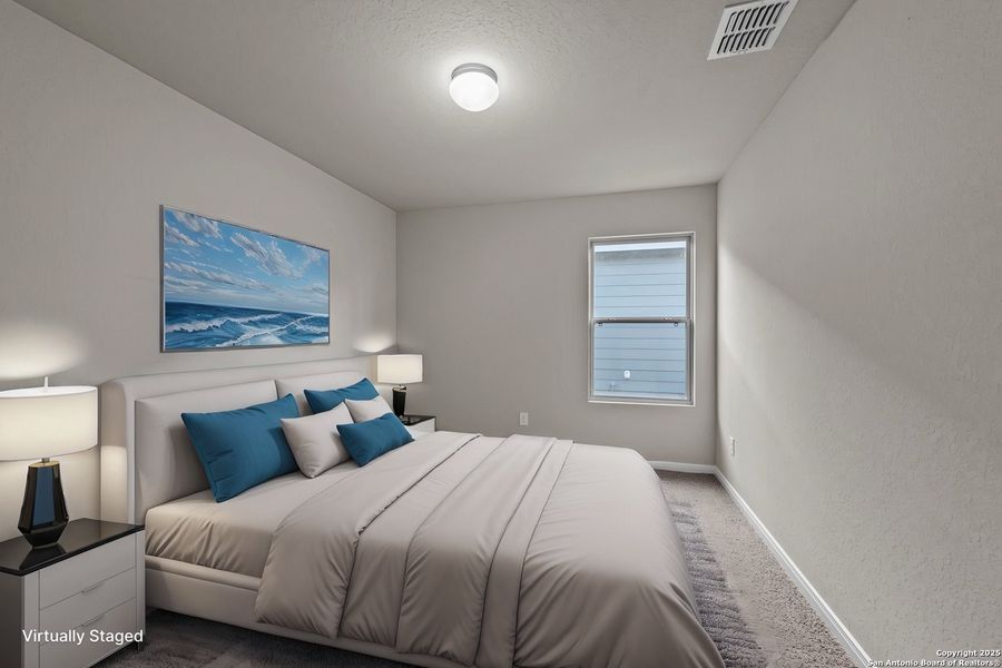 Furnished interior view inside a new home in Mesquite Ridge, San Antonio (Image 11).