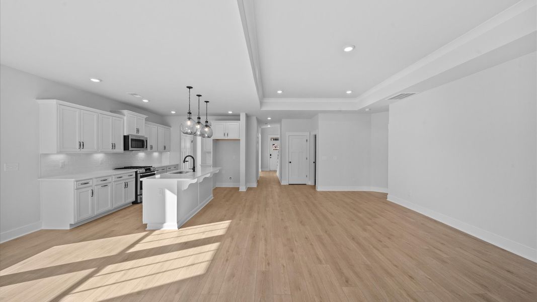 Furnished interior view inside a new home in Woodglen, Piedmont (Image 16).