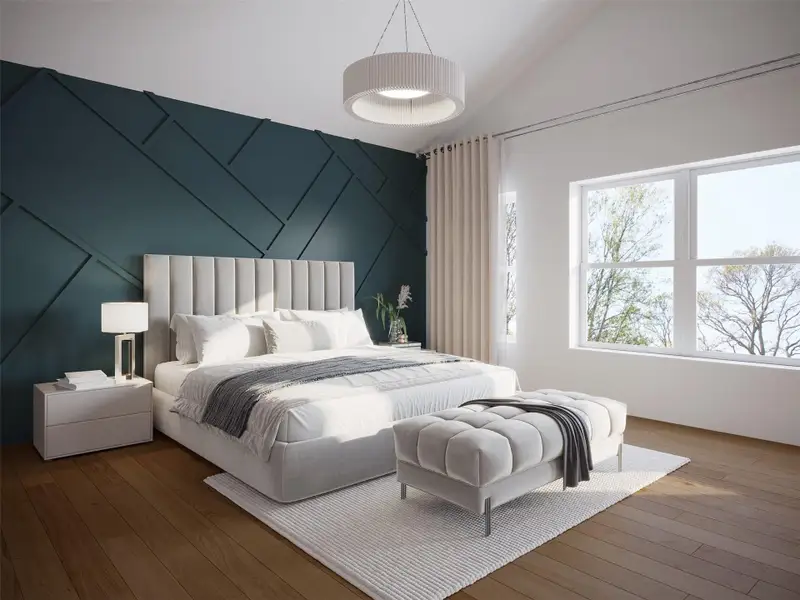 Furnished interior view inside a new home in , Houston (Image 5).