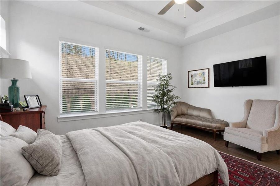 Furnished interior view inside a new home in , Flowery Branch (Image 7).