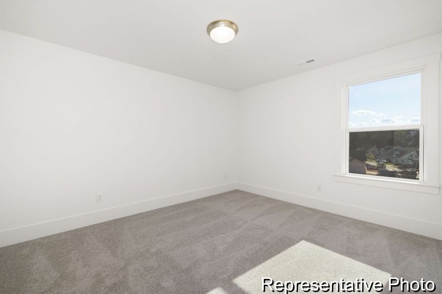 Spacious, unfurnished interior of a new home in River Rock, Winston-Salem (Image 19).