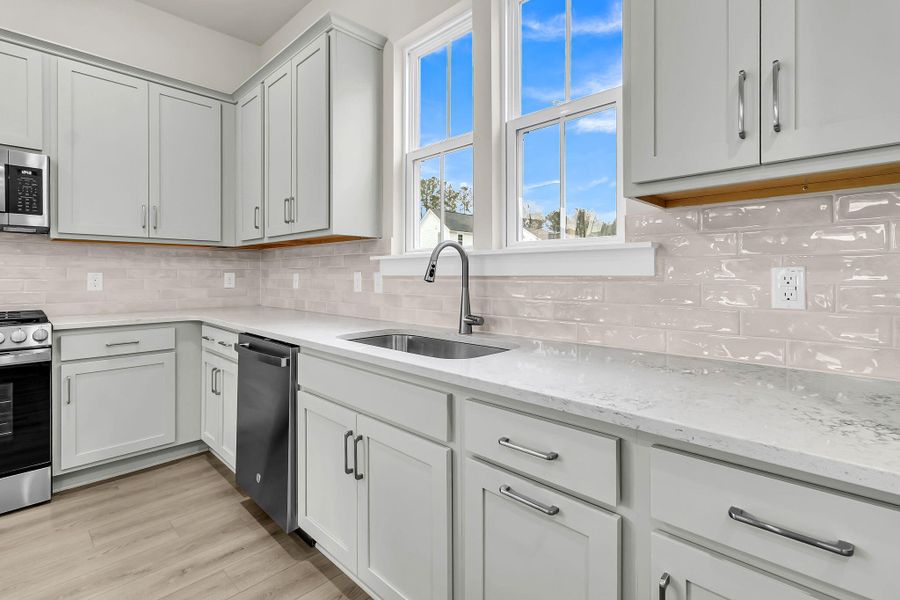 Furnished interior view inside a new home in Midtown at Nexton, Summerville (Image 10).