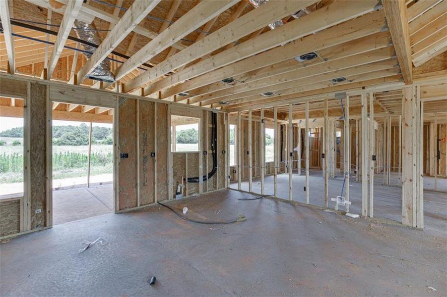 In-progress construction of a new home in , Hartwell, GA (Image 8). In-progress construction of a new home in , Hartwell, GA (Image 8).