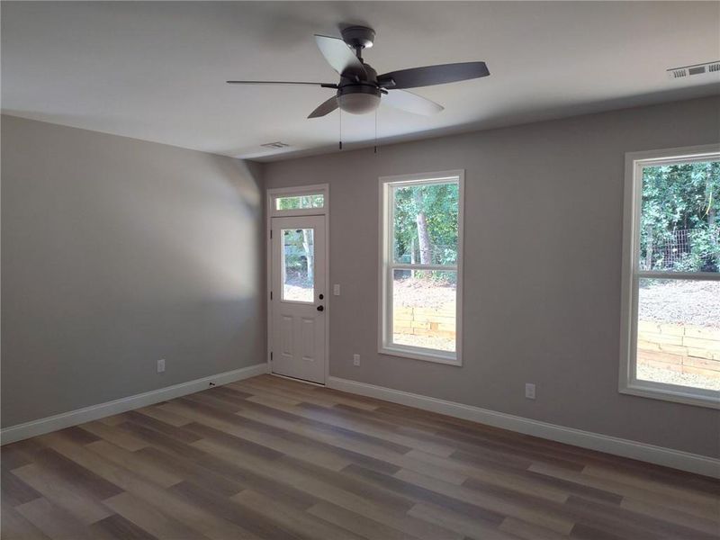 Spacious, unfurnished interior of a new home in , Cumming (Image 8). Spacious, unfurnished interior of a new home in , Cumming (Image 8).