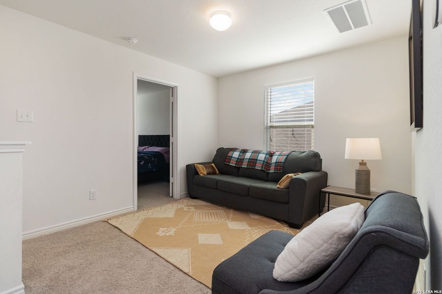 Furnished interior view inside a new home in , San Antonio (Image 5). Furnished interior view inside a new home in , San Antonio (Image 5).