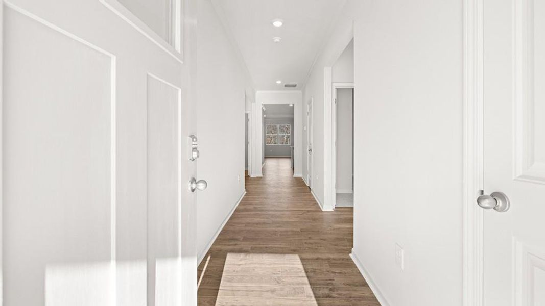 Spacious, unfurnished interior of a new home in Northberry, Rome (Image 26). Spacious, unfurnished interior of a new home in Northberry, Rome (Image 26).