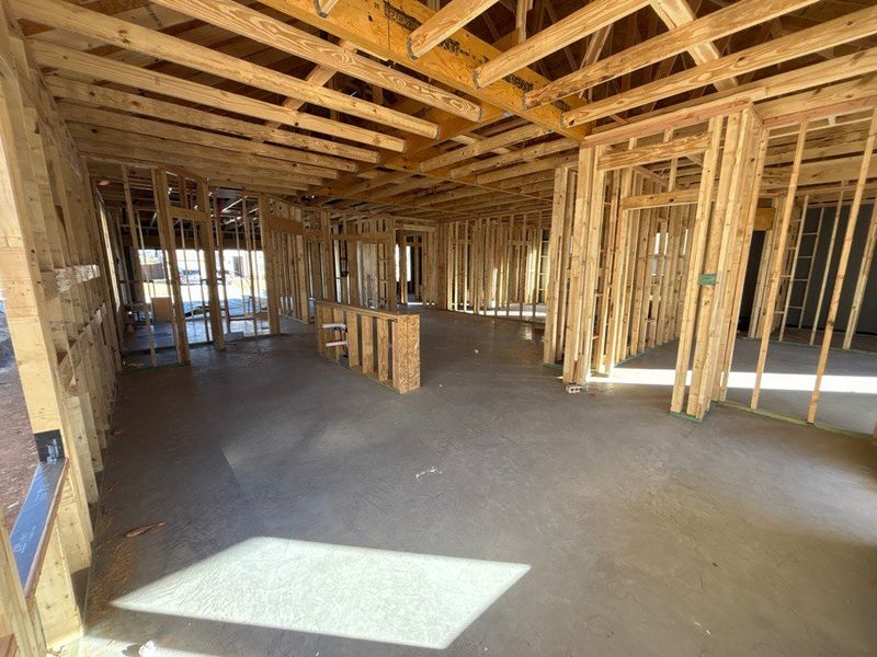 In-progress construction of a new home in Waterford Park, Weatherford, TX (Image 11).