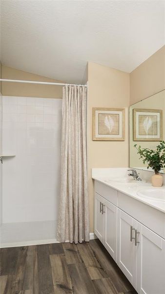 Furnished interior view inside a new home in Crosswinds, Haines City (Image 11).