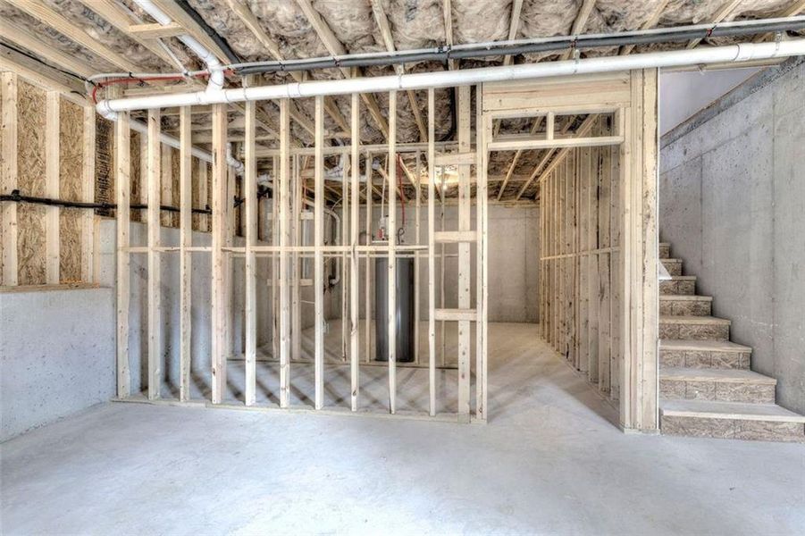 In-progress construction of a new home in Traditions at Cedarcrest, Dallas, GA (Image 39).