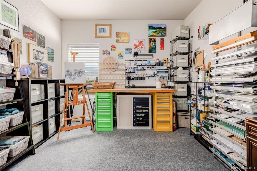 This room has a protective rug that can be removed prior to closing. Brand new carpet underneath. This room has a protective rug that can be removed prior to closing. Brand new carpet underneath.