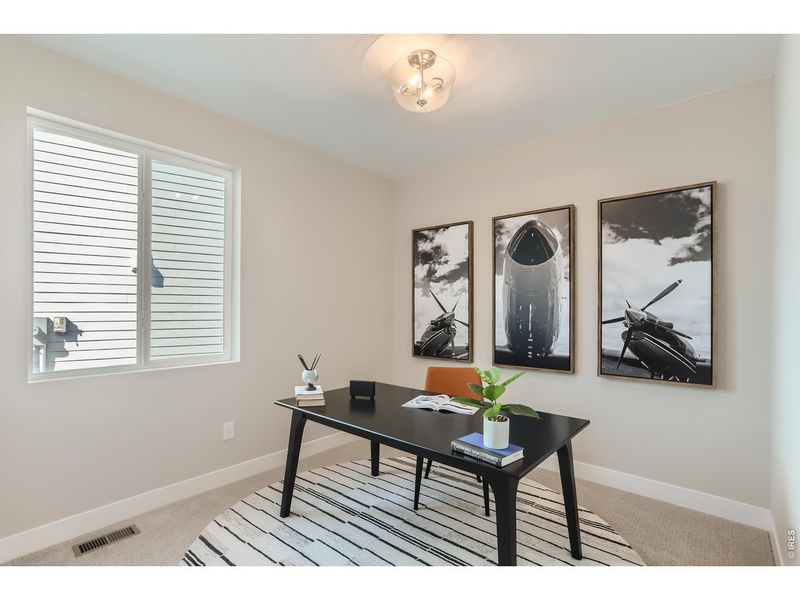 Furnished interior view inside a new home in Country Club Reserve, Fort Collins (Image 22).