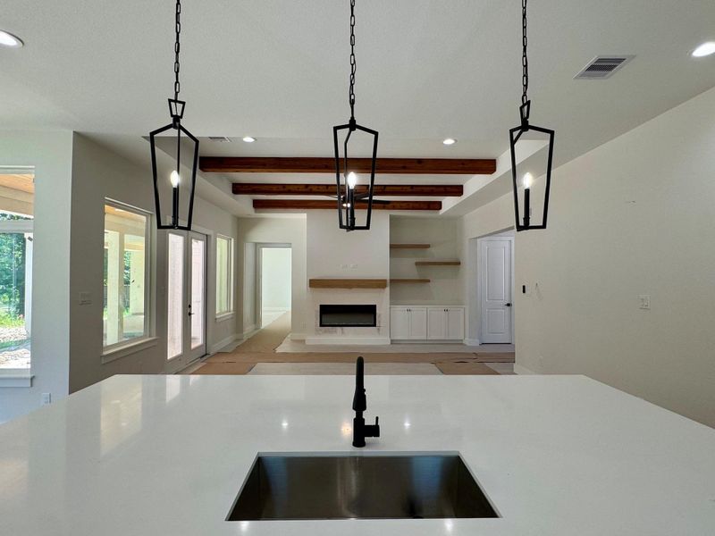 Furnished interior view inside a new home in , Splendora (Image 10).