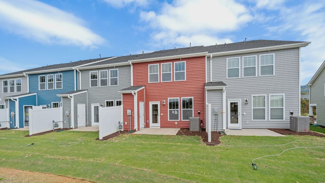 Rear Exterior of The Litchfield Design by DRB Homes