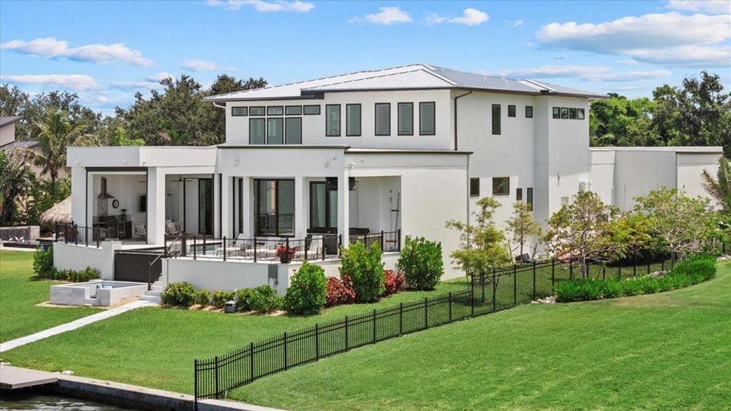 Front exterior of a new home in , Osprey, FL, highlighting curb appeal (Image 25).