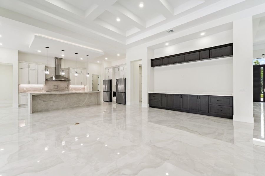 Spacious, unfurnished interior of a new home in , Jupiter (Image 55).