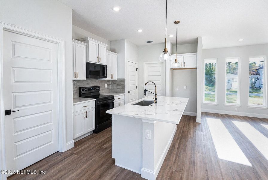 Furnished interior view inside a new home in , Palm Coast (Image 10).
