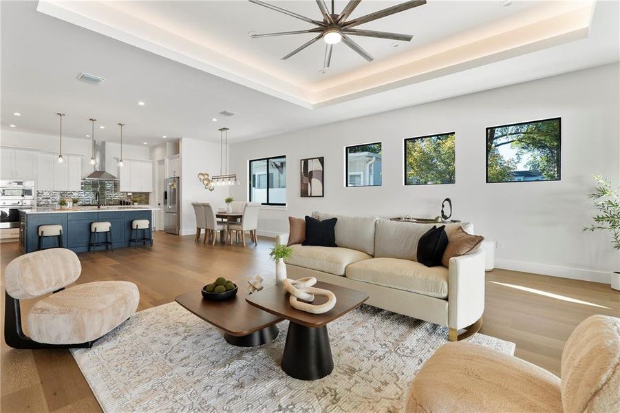 Furnished interior view inside a new home in , Winter Park (Image 5).