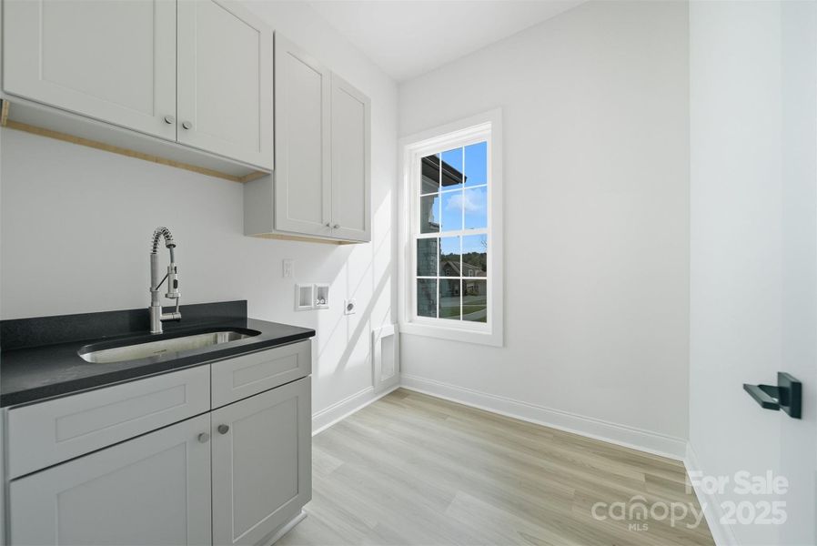 laundry room on main level laundry room on main level
