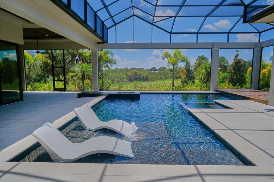 Furnished interior view inside a new home in , Bradenton (Image 36).