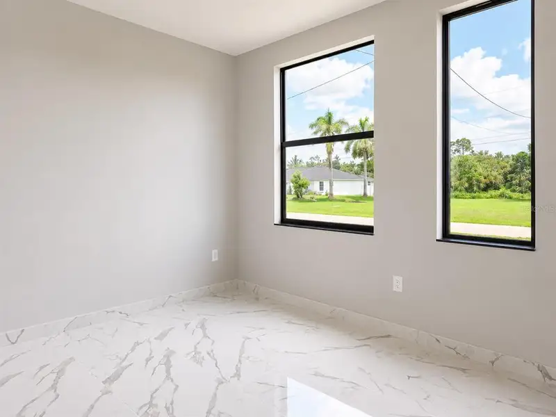 Spacious, unfurnished interior of a new home in , Cape Coral (Image 13). Spacious, unfurnished interior of a new home in , Cape Coral (Image 13).