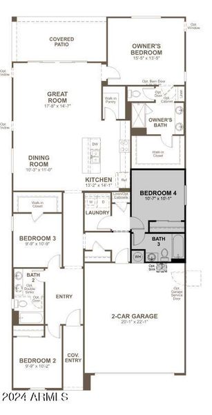 RED IV- Lot 36 Floor Plan