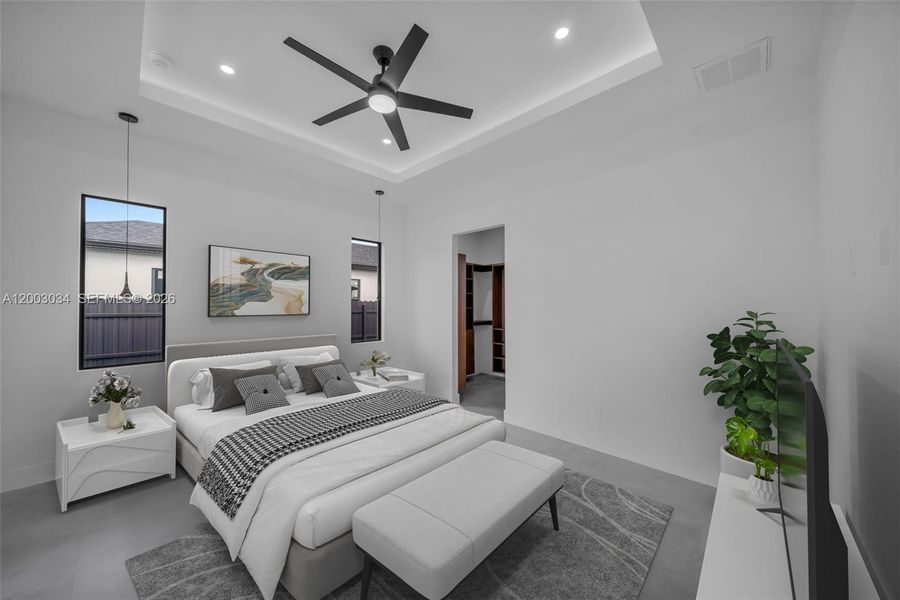 Furnished interior view inside a new home in , Cape Coral (Image 6).