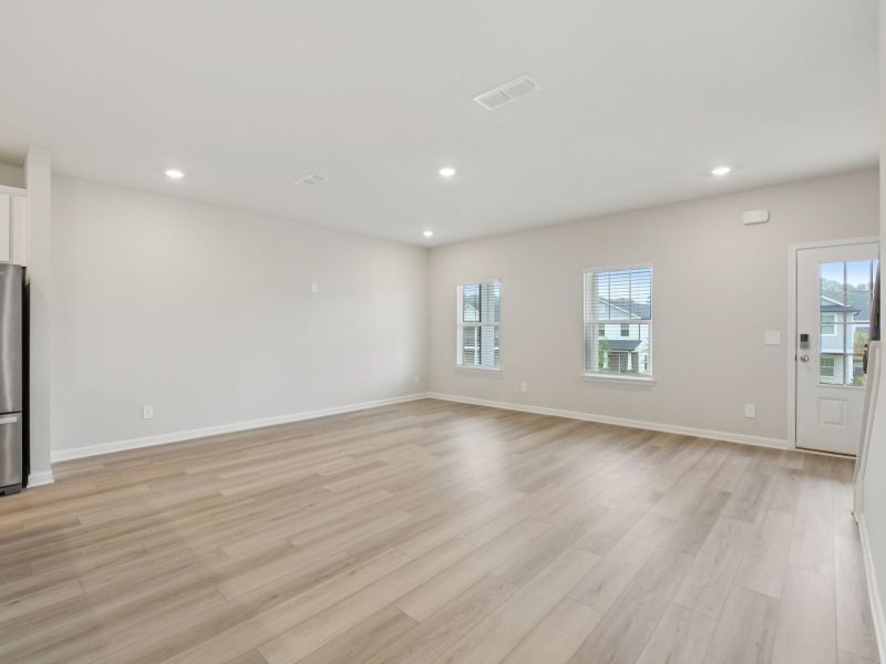 Spacious, unfurnished interior of a new home in Marshburn Landing - Bungalow Series, Wendell (Image 16).
