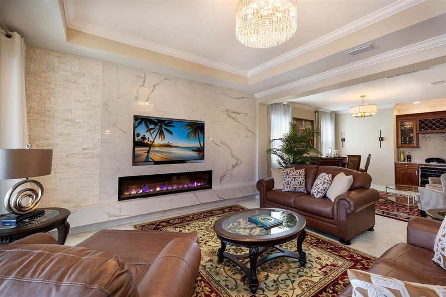 Furnished interior view inside a new home in , Bradenton (Image 5).