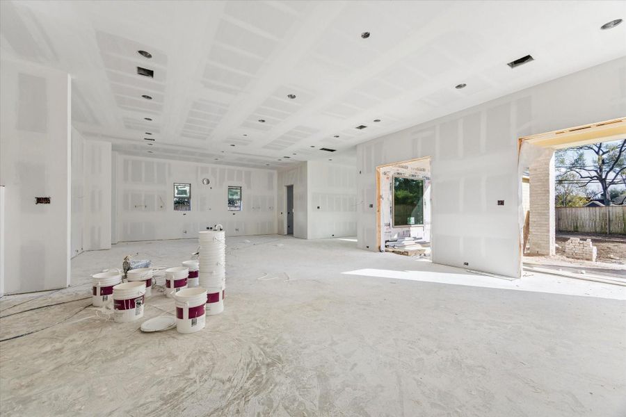 In-progress construction of a new home in , Houston, TX (Image 25).