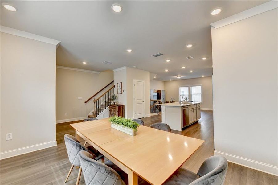 Furnished interior view inside a new home in , Lawrenceville (Image 4).