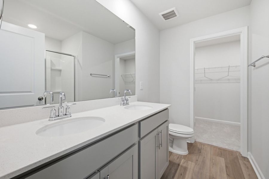 Furnished interior view inside a new home in Carpenter Falls, Durham (Image 15).